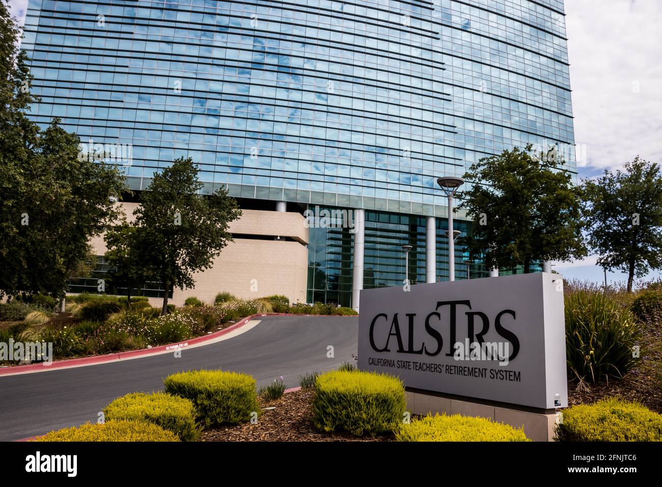 The California State Teachers Retirement System Building In West 