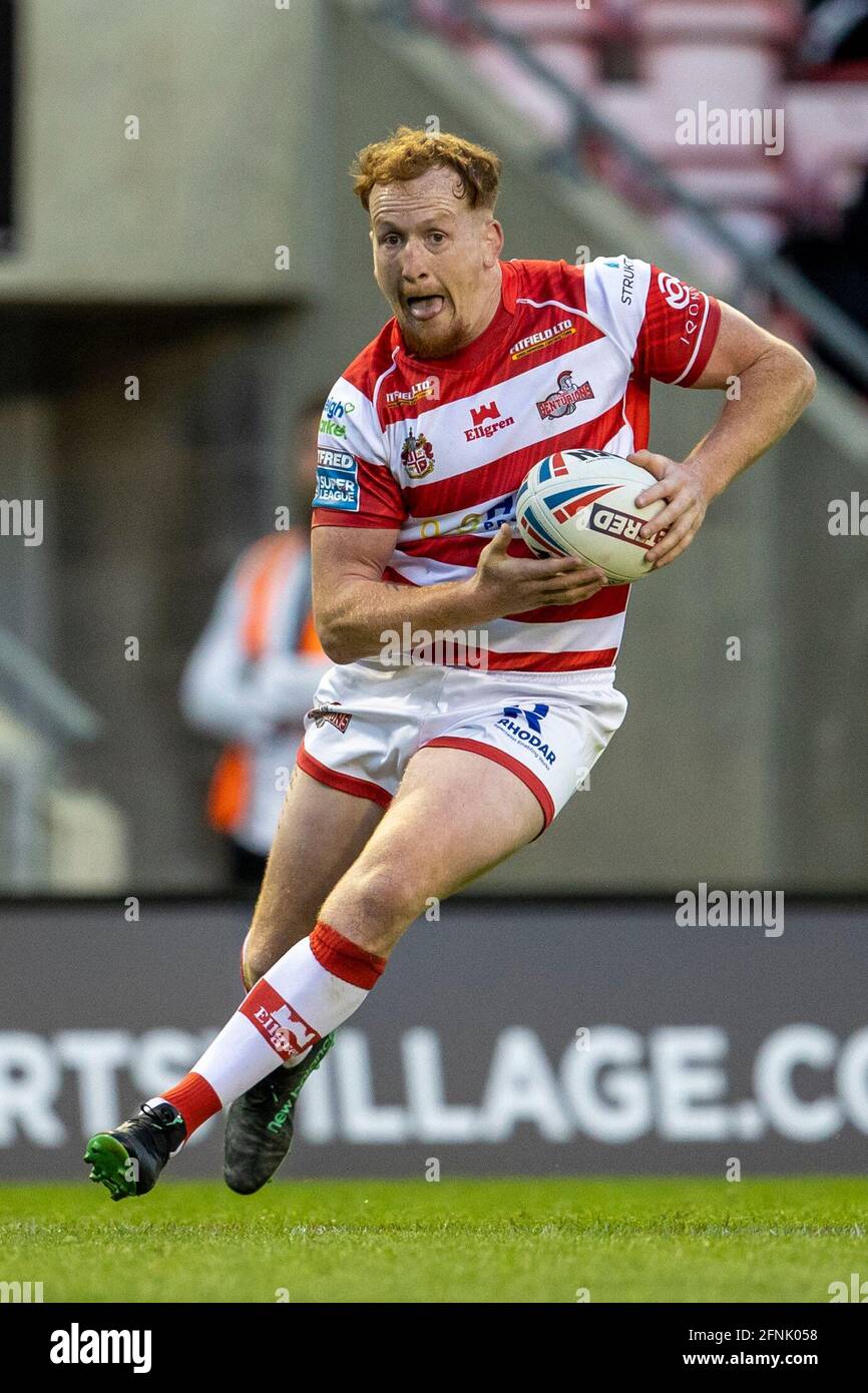 Leigh Sports Village, Lancashire, UK. 17th May, 2021. English Rugby League; Leigh Centurions