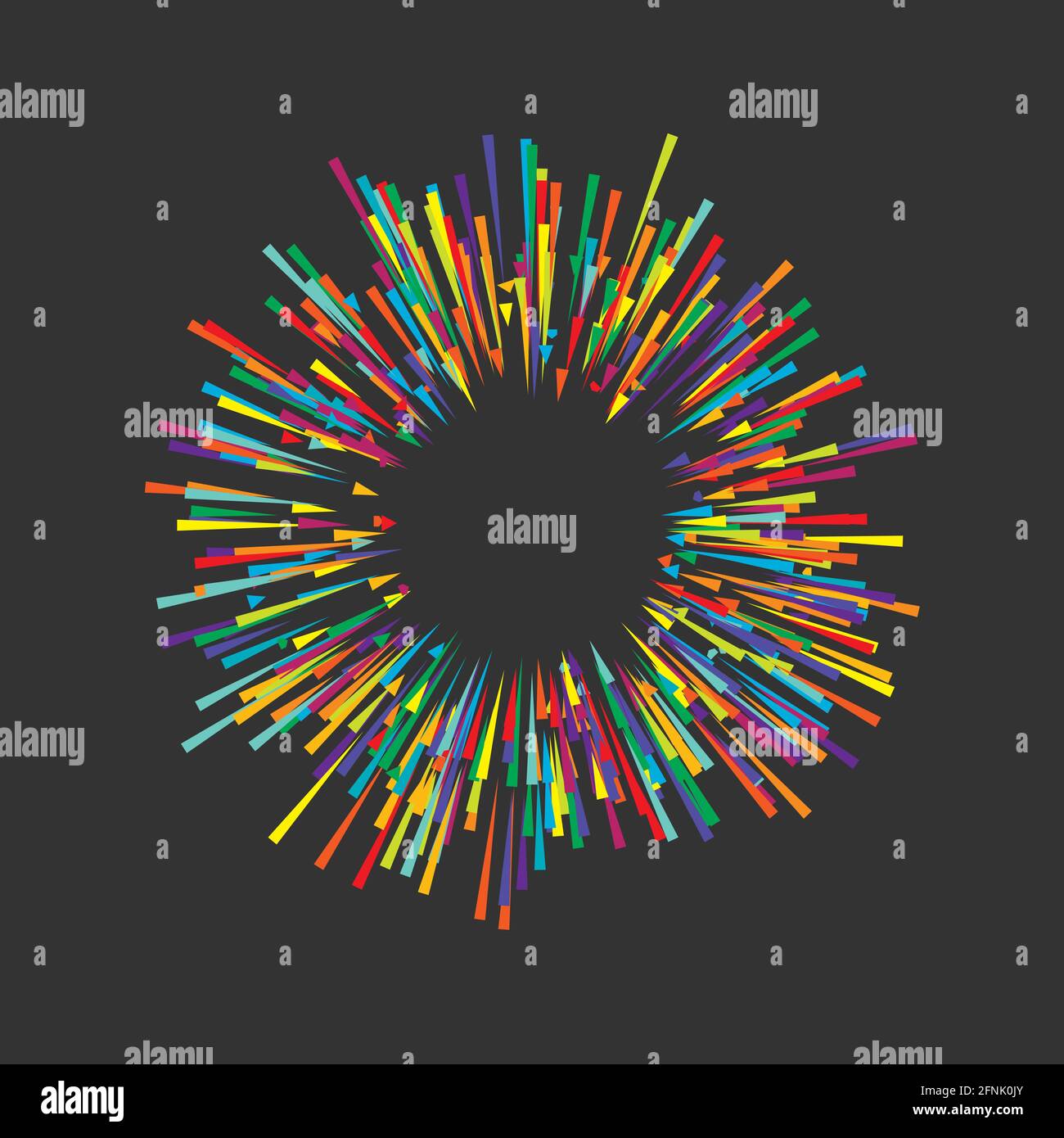 Random Radiating Patterns Radial, radiating lines beams, rays. Random lines diverging – Stock ...