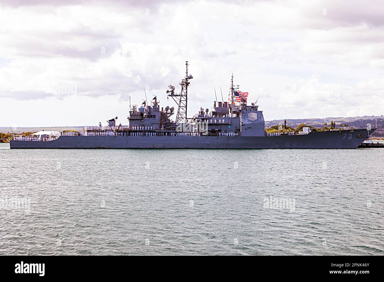 USS PORT ROYAL Stock Photo