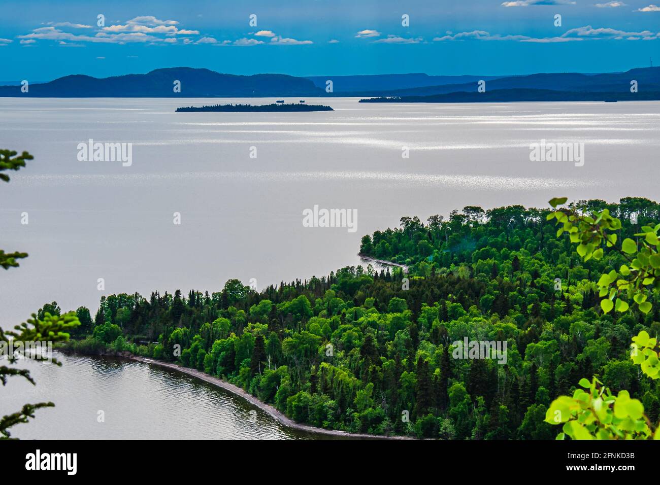 Kama Bay Nipigon Ontario Canada in Summer Stock Photo Alamy