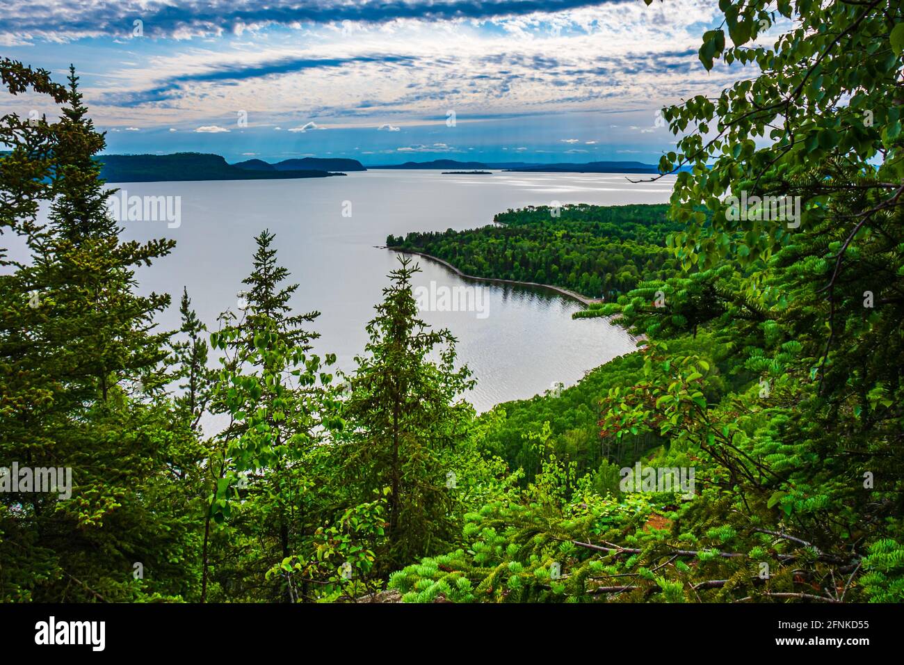 Kama Bay Nipigon Ontario Canada in Summer Stock Photo Alamy
