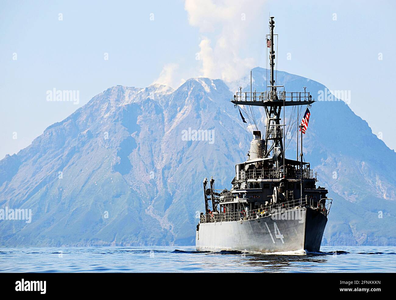USS CHIEF Stock Photo
