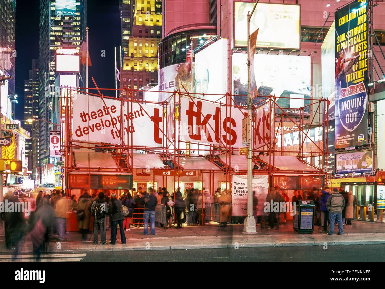 2004 HISTORICAL TKTS THEATER TICKET BOOTH (©MAYERS & SCHIFF ASSOCS 1973) TIMES SQUARE MANHATTAN