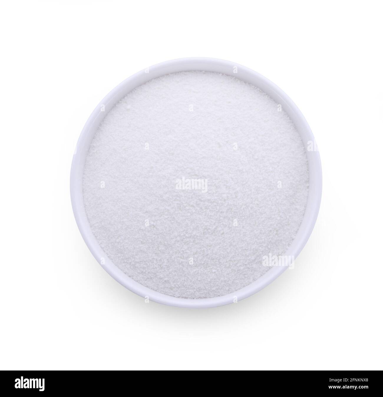 Creamer, Coffee whitener, Nondairy creamer in a bowl on white