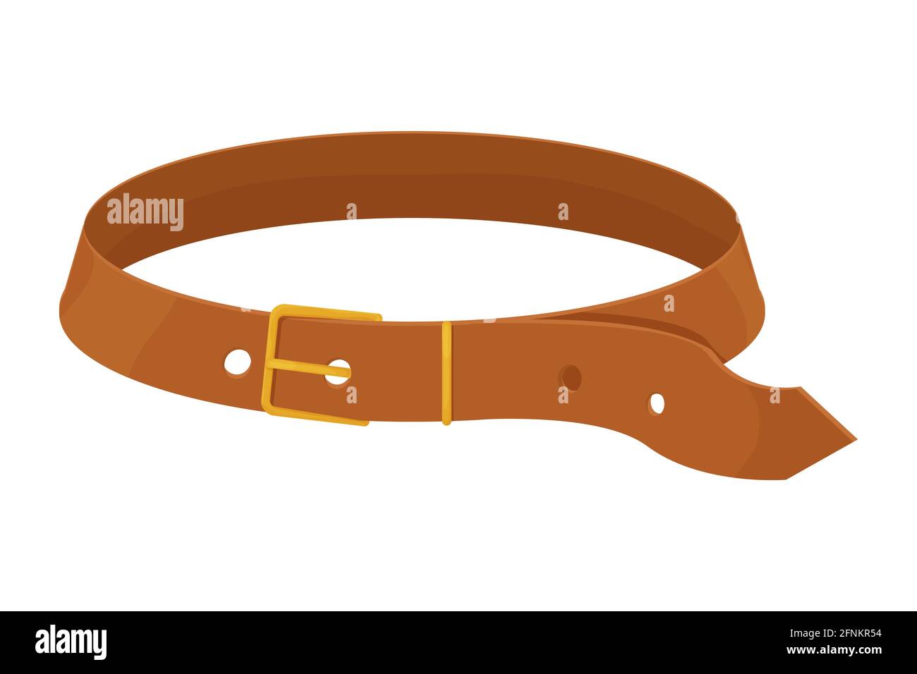 Dog collar in brown color in cartoon style isolated on white background.  Equipment, pet accessory, protection symbol. Vector illustration Stock  Vector Image & Art - Alamy