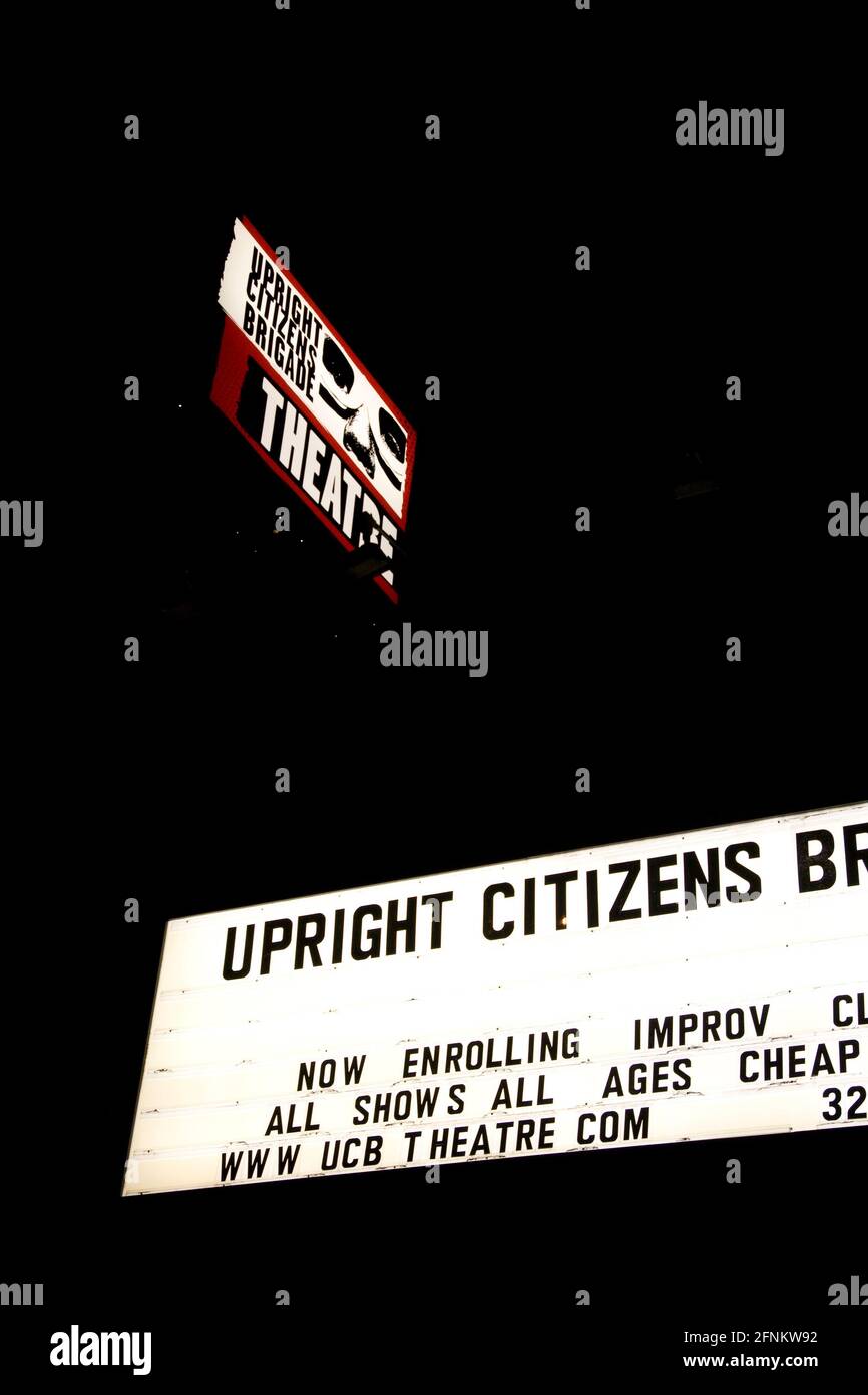 Upright Citizen's Brigade, Los Angeles, CA Stock Photo