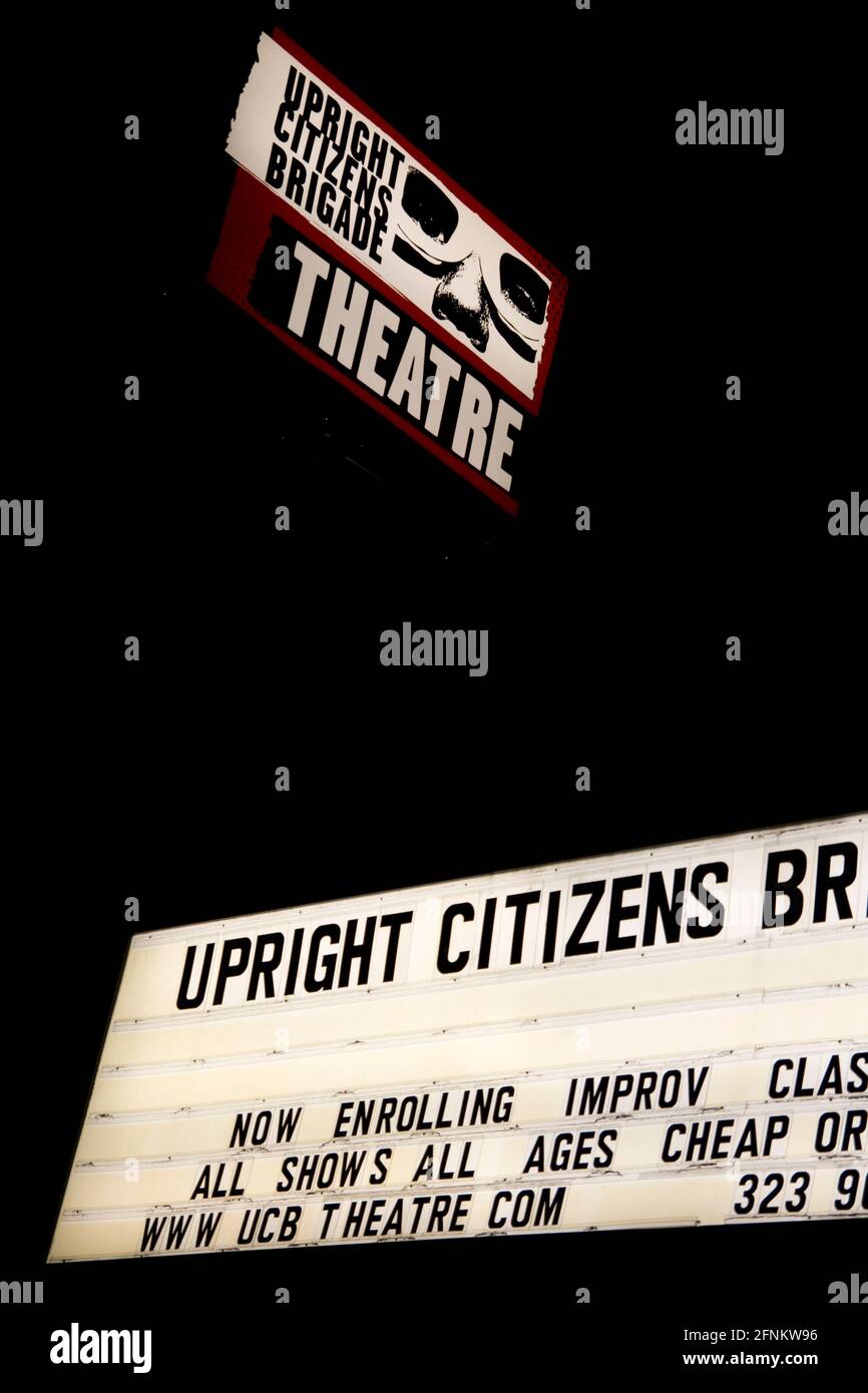 Upright Citizen's Brigade, Los Angeles, CA Stock Photo