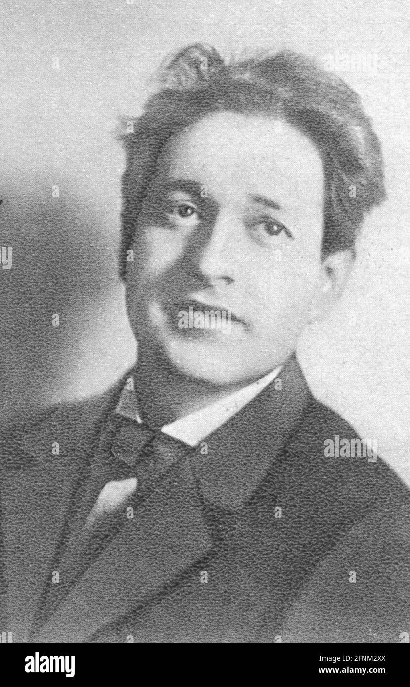 Korngold, Erich Wolfgang, 29.5.1897 - 29.11.1957, US composer of Austrian origin, portrait, ADDITIONAL-RIGHTS-CLEARANCE-INFO-NOT-AVAILABLE Stock Photo