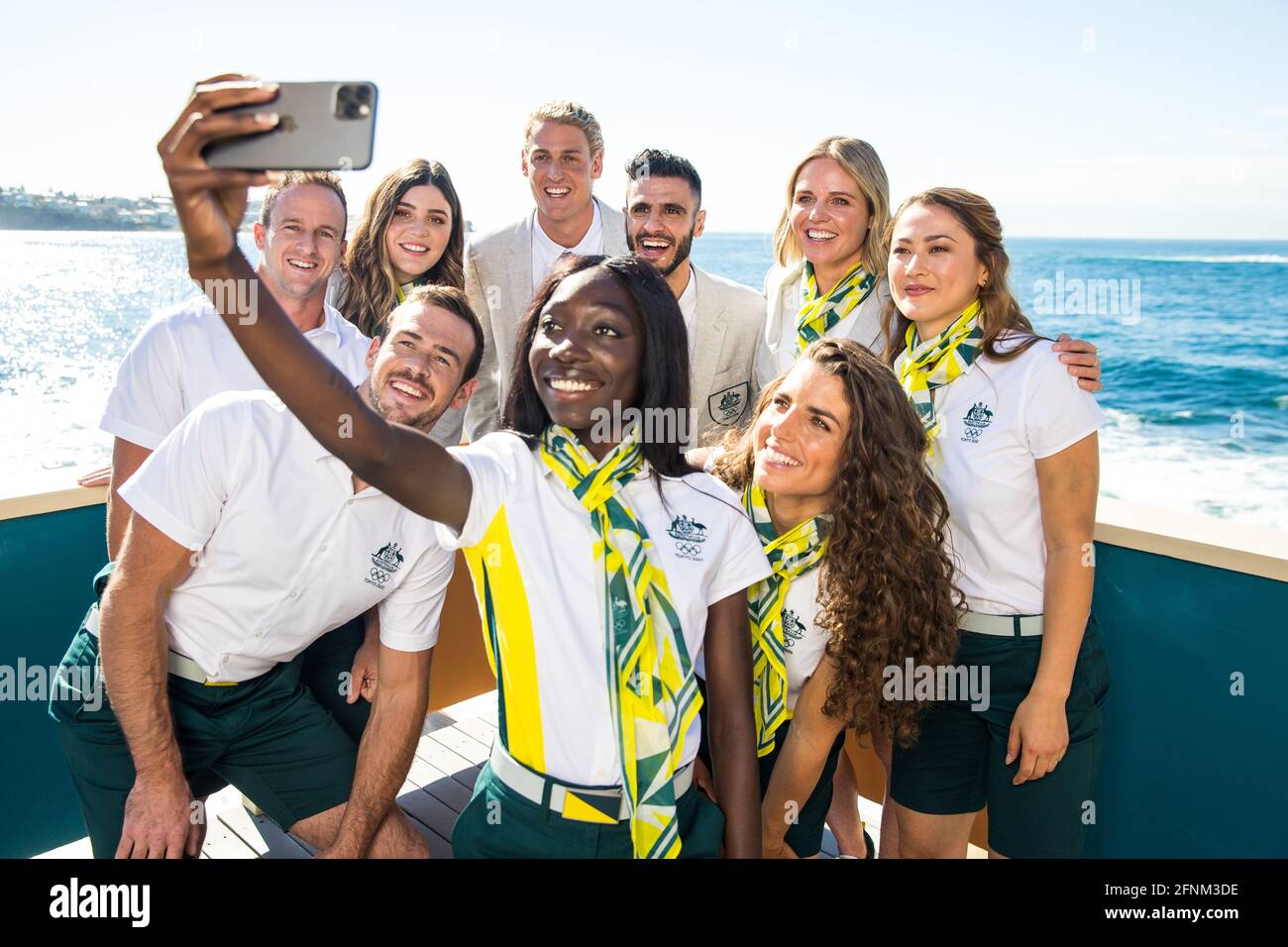 Sydney. 18th May, 2021. Athletes from Olympic medallists to those