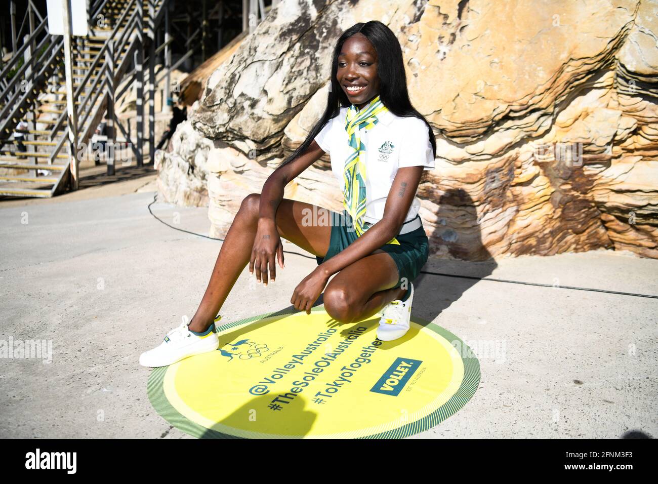 Sydney. 18th May, 2021. Bendere Oboya of Australian Olympic team