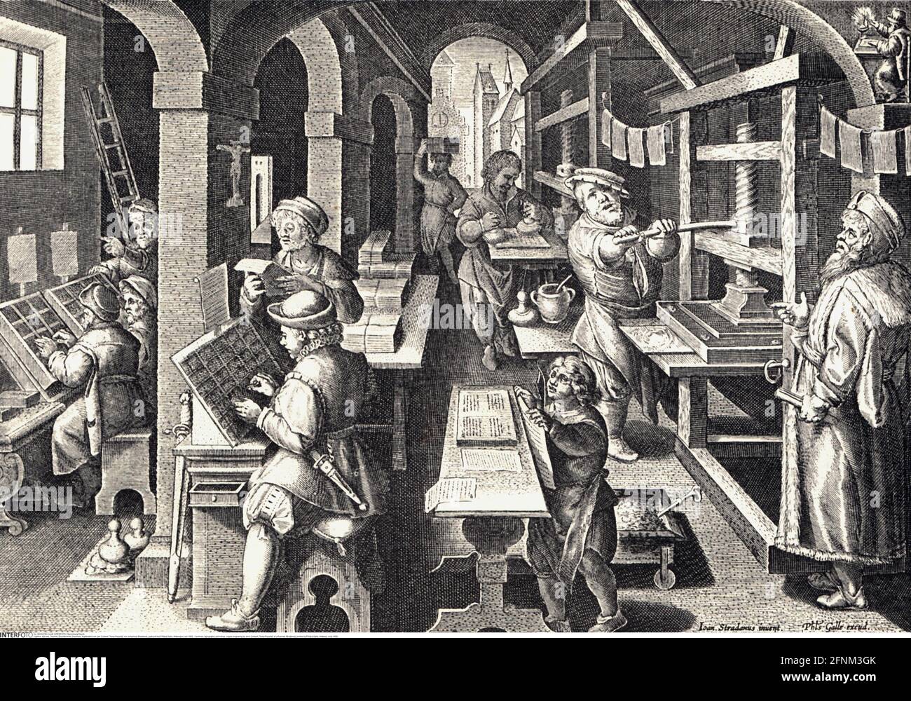 Printing shop engraving hi-res stock photography and images