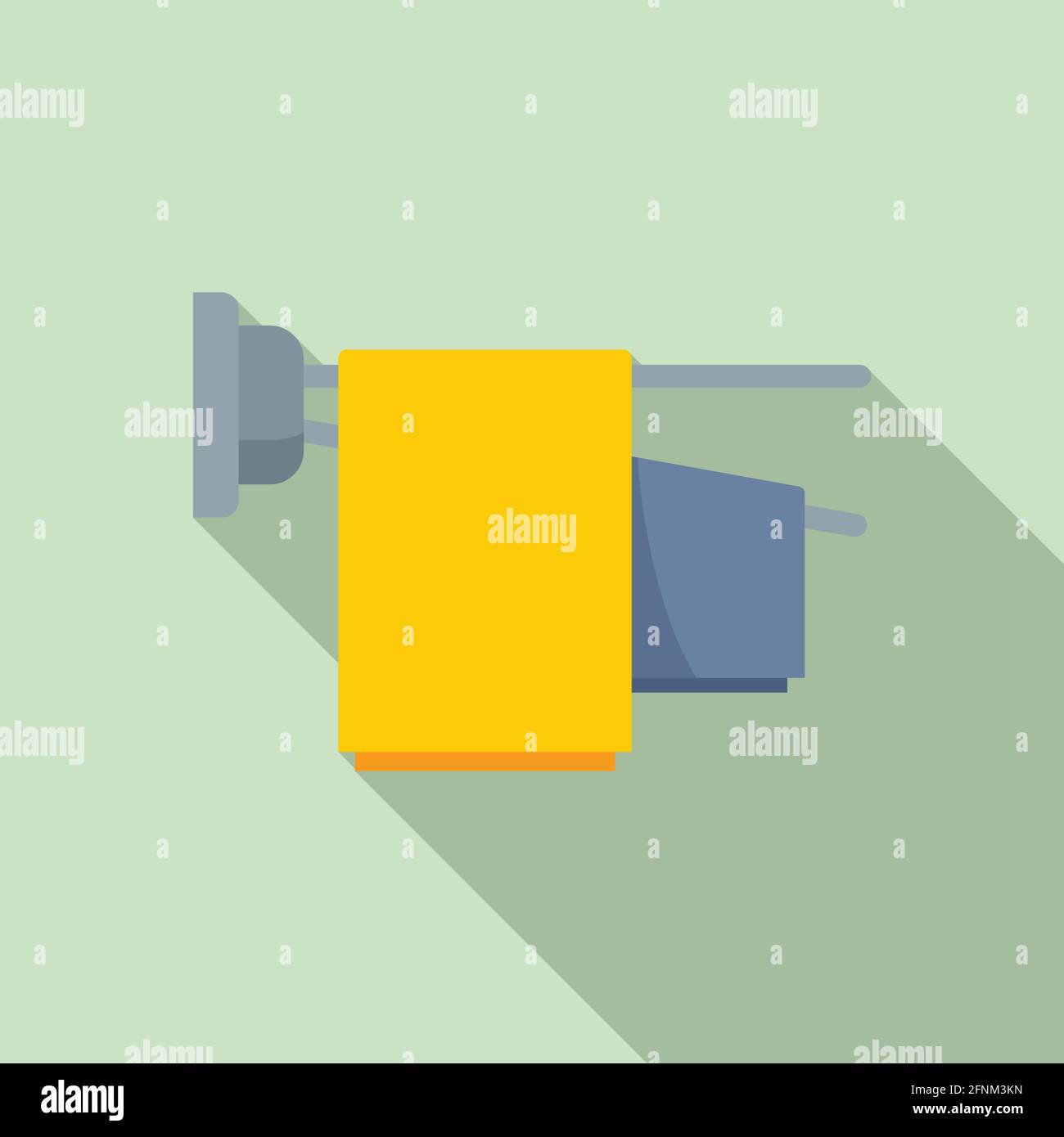 Dryer sticks icon, flat style Stock Vector