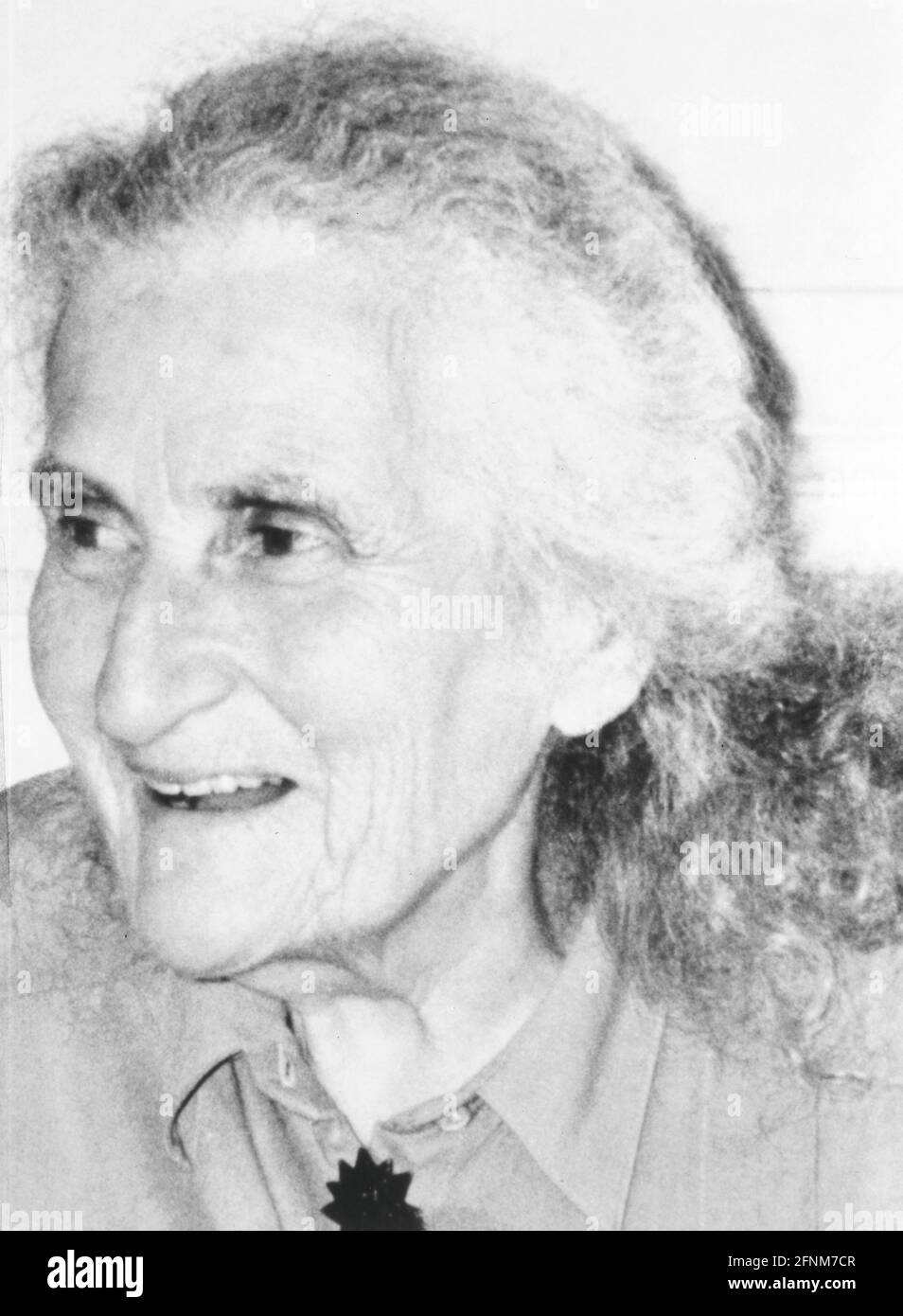 Cohn, Ruth, 27.8.1912 - 30.01.2010, Swiss psychologist, portrait, circa 1990s, ADDITIONAL-RIGHTS-CLEARANCE-INFO-NOT-AVAILABLE Stock Photo