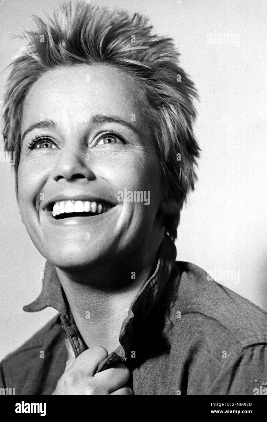 Schell, Maria, 15.1.1926 - 27.4.2005, German actress, portrait, 1960s, 60s , ADDITIONAL-RIGHTS-CLEARANCE-INFO-NOT-AVAILABLE Stock Photo