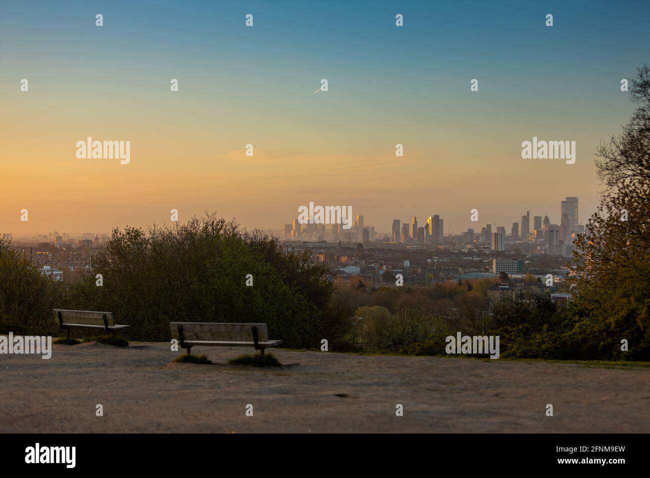 Hampstead Heath Local Area Photography Stock Photo
