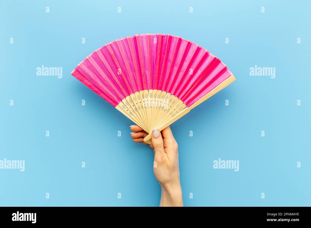 How to make a paper Hand Fan with Colourful paper