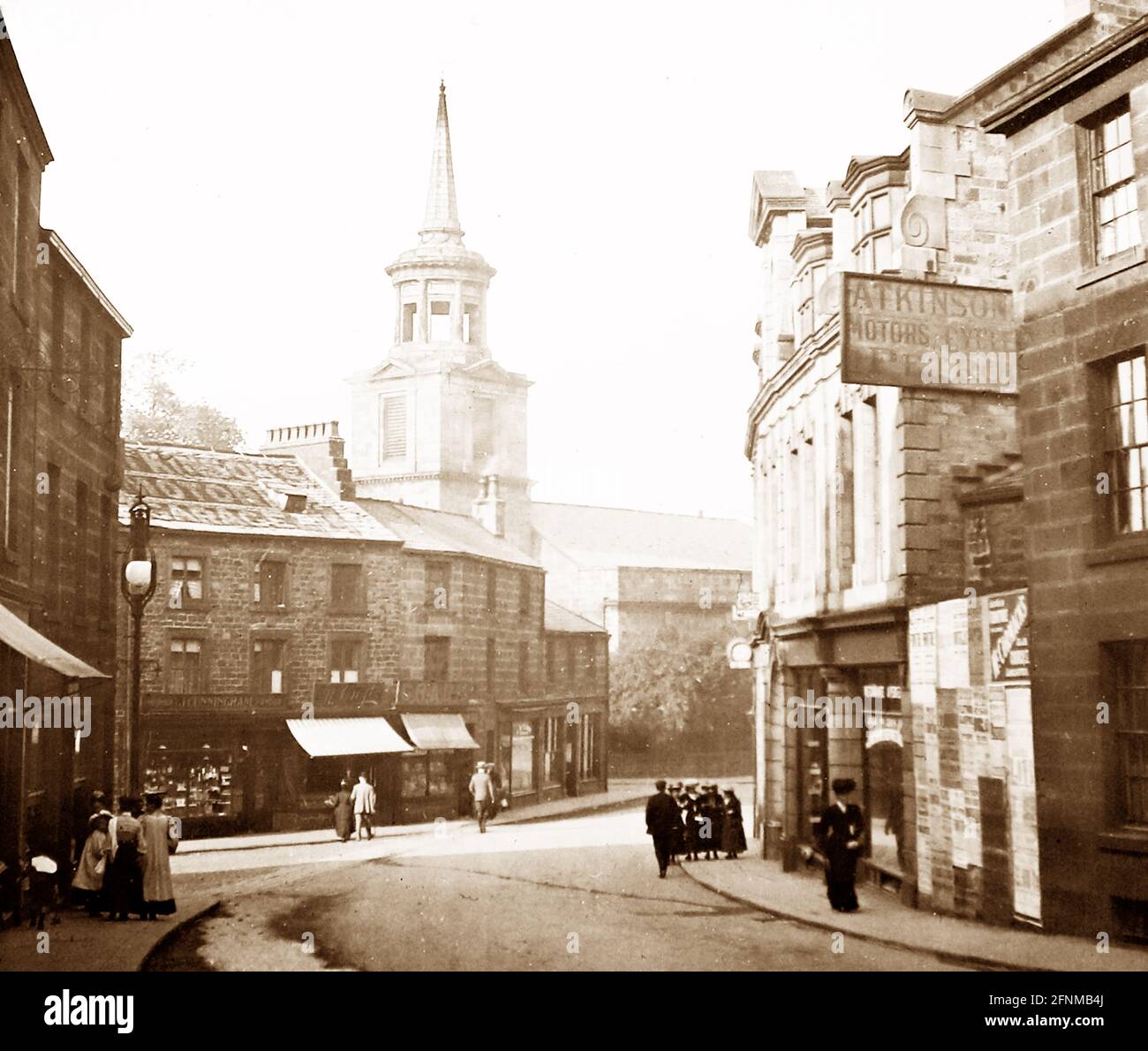 North Road, Lancaster, early 1900s Stock Photo Alamy