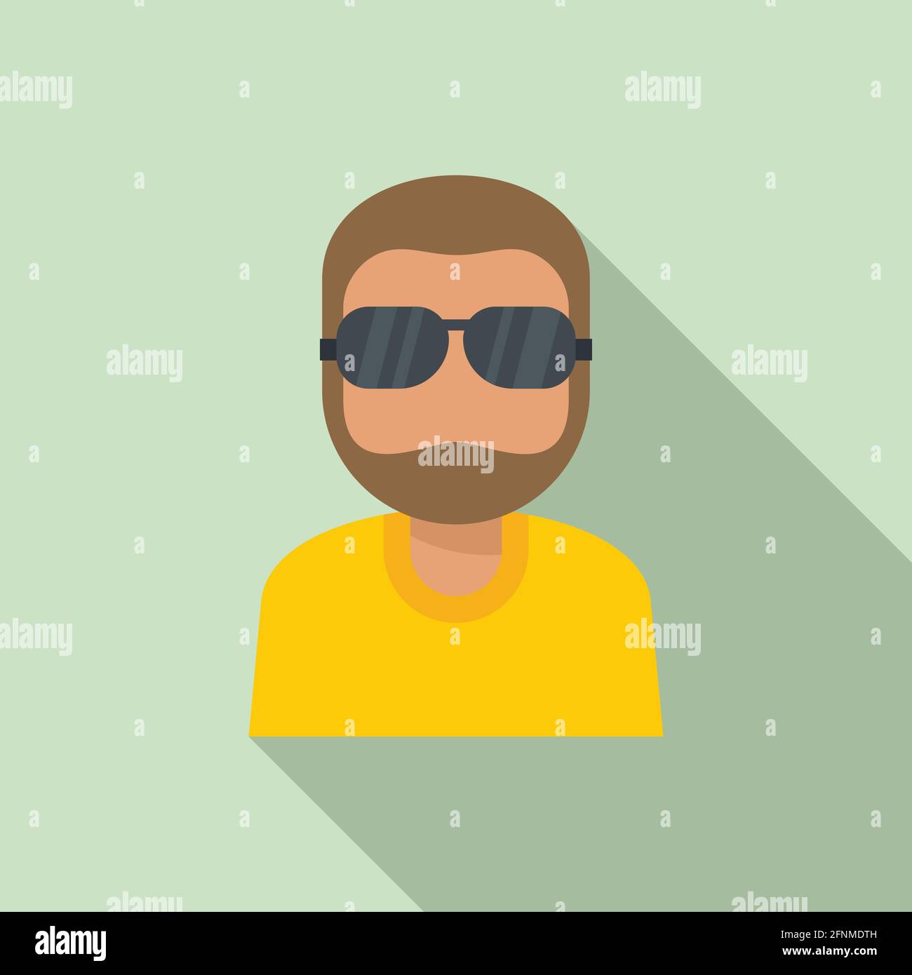 Tourist icon, flat style Stock Vector Image & Art - Alamy