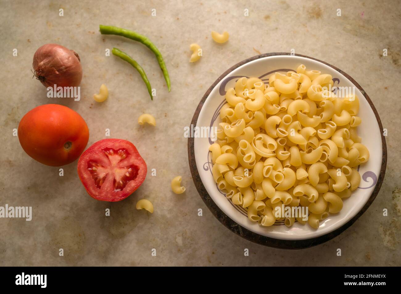 Elbow pasta hires stock photography and images Alamy