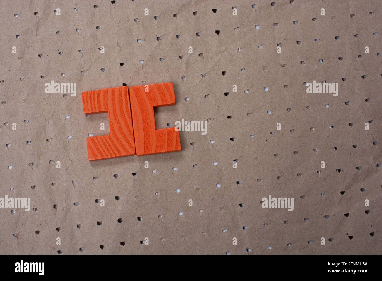 Concept of creative logical thinking. Different colorful wooden blocks ...