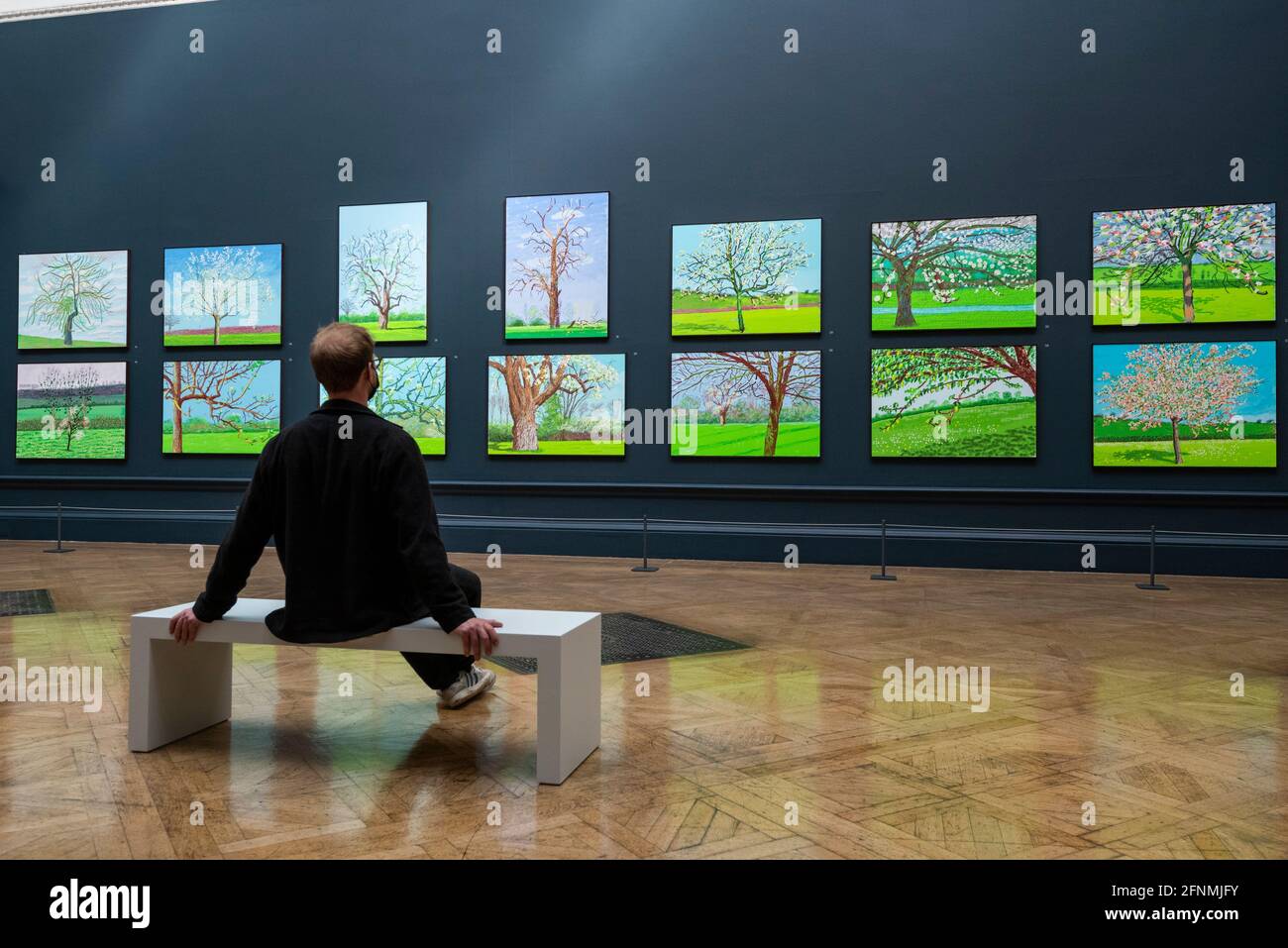 https://c8.alamy.com/comp/2FNMJFY/london-uk-18-may-2021-gallery-staff-pose-at-the-preview-of-david-hockney-the-arrival-of-spring-normandy-2020-at-the-royal-academy-of-arts-in-piccadilly-the-new-body-of-work-created-by-david-hockney-ra-charts-the-unfolding-and-progression-of-spring-in-normandy-with-the-works-created-during-the-beginning-of-the-coronavirus-pandemic-exhibited-for-the-first-time-the-show-runs-from-23-may-to-26-september-2021-credit-stephen-chung-alamy-live-news-2FNMJFY.jpg