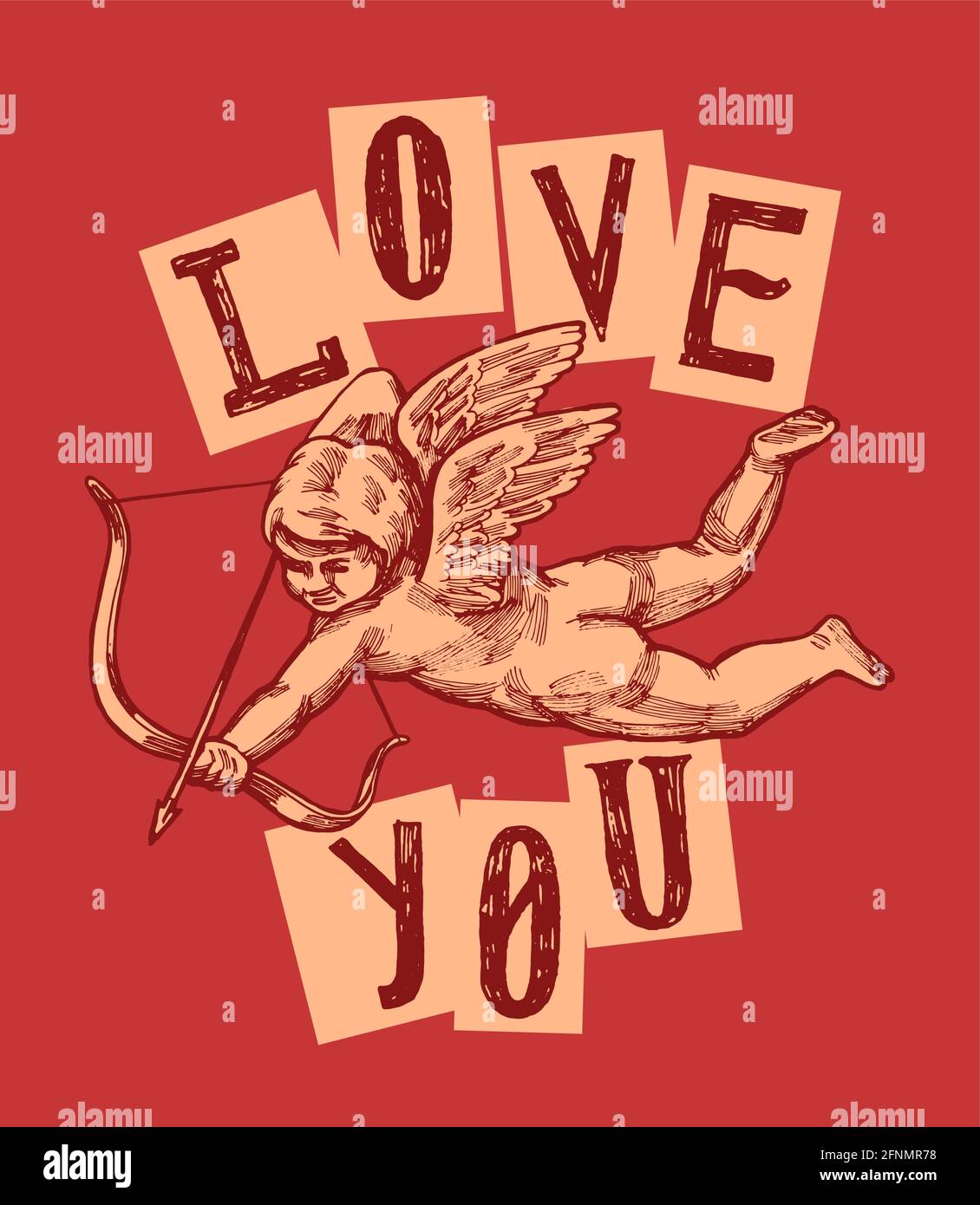 Cherub vintage Stock Vector Images - Alamy