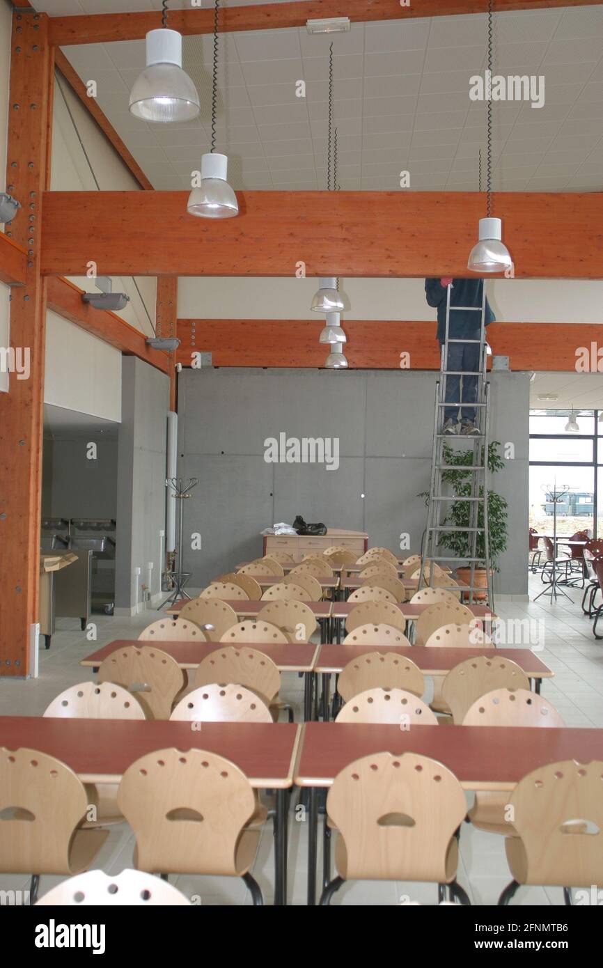 Works in an enterprise restaurant, France Stock Photo Alamy