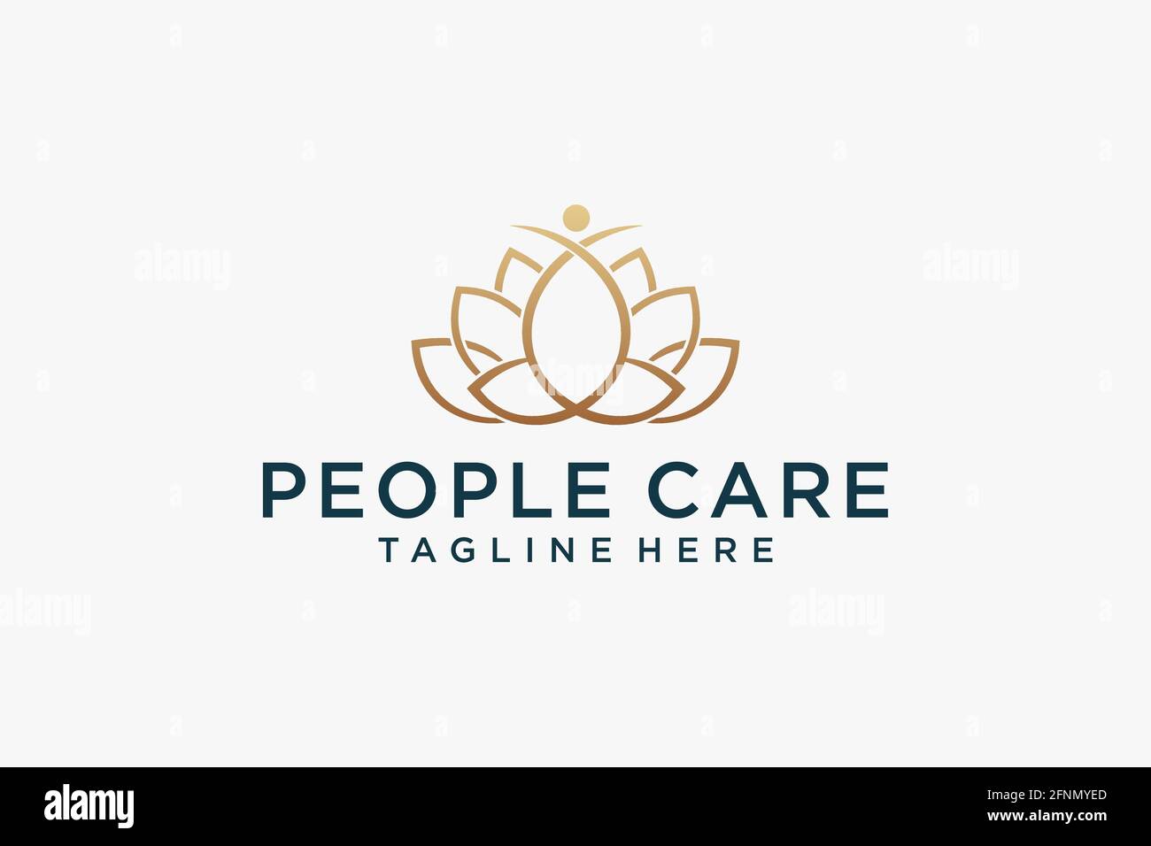 Social Humanity People Logo. Flat Vector Logo Design Template. Stock Vector