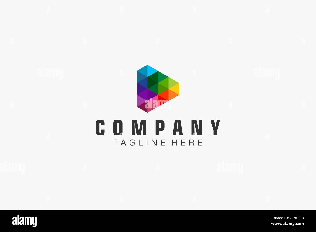 Abstract Initial Letter D Logo. Usable for Business, Technology and ...
