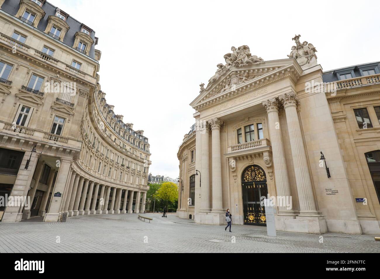 BOURSE DE COMMERCE, THE NEW MUSEUM OF THE PINAULT COLLECTION Stock Photo