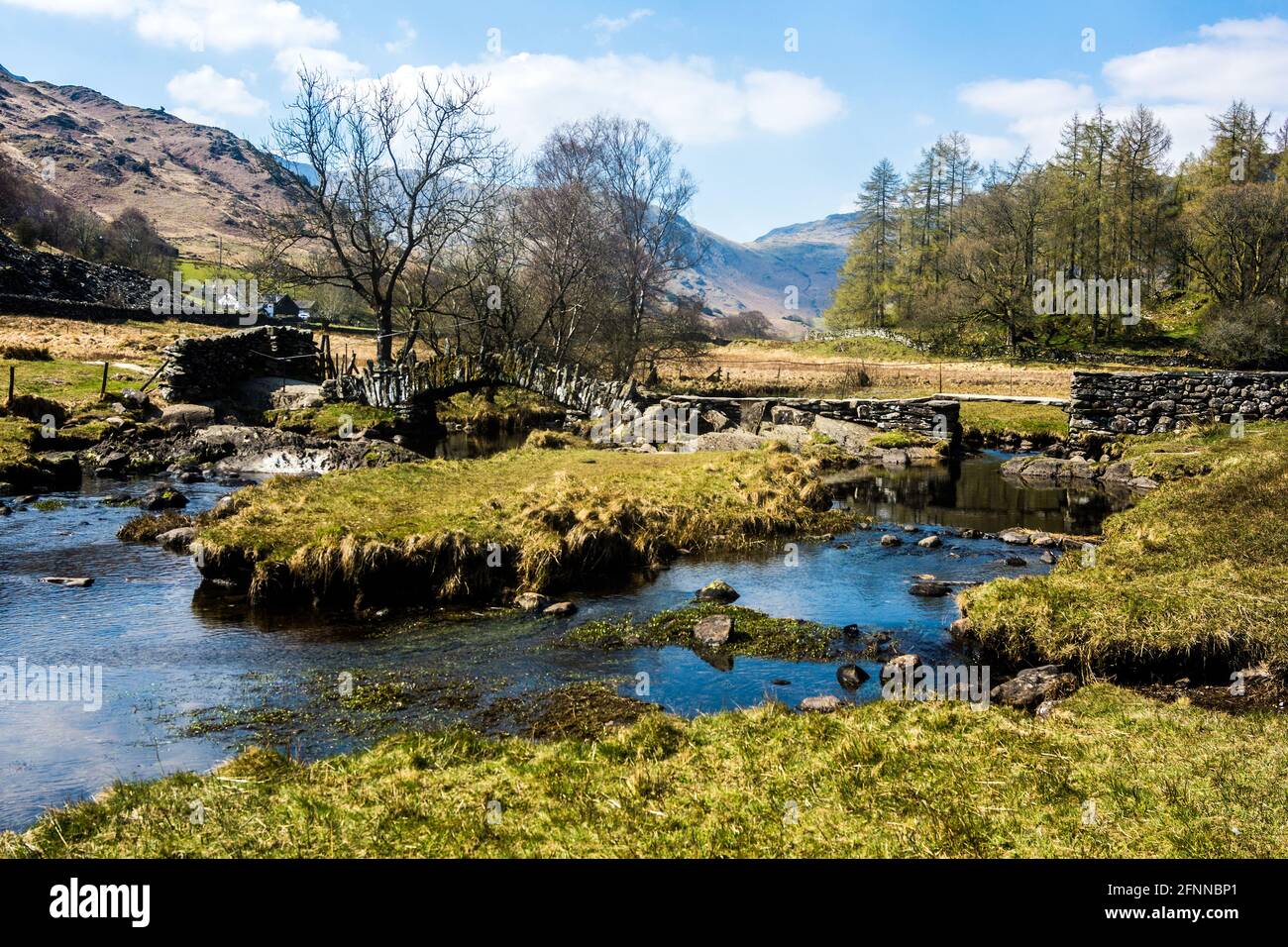 Slaters Bridge was used by miners working in a nearby slate quarry and ...