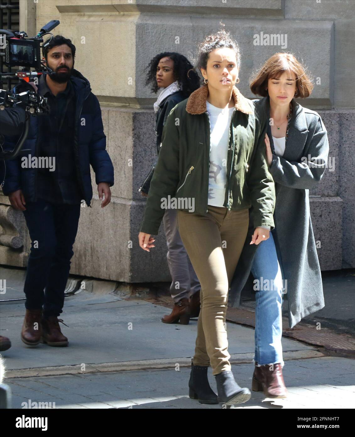 New York - NY - 20210426 Tom Rhys HarriesKunal NayyarGeorgina Campbell