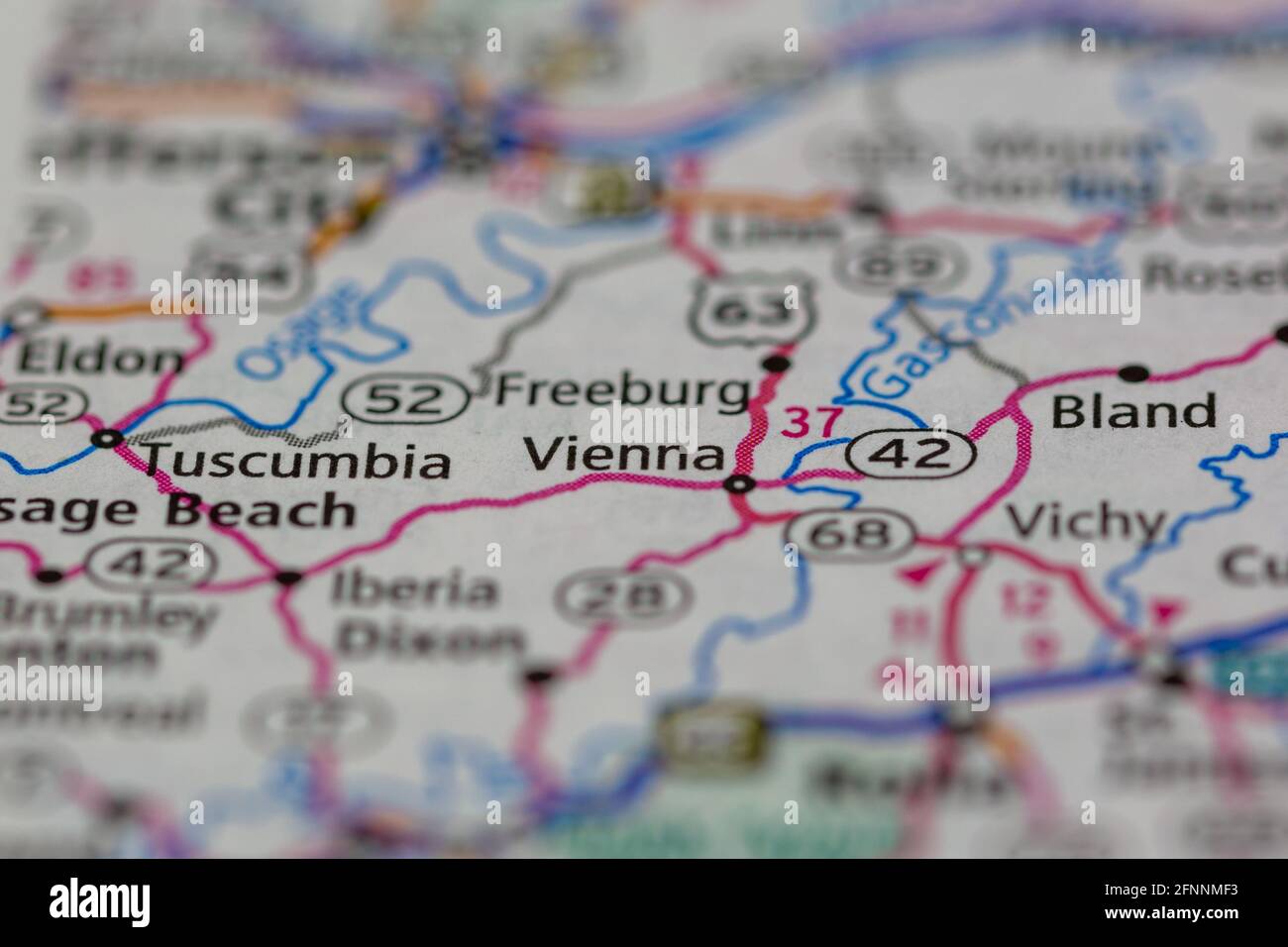 Map of vienna hires stock photography and images Alamy