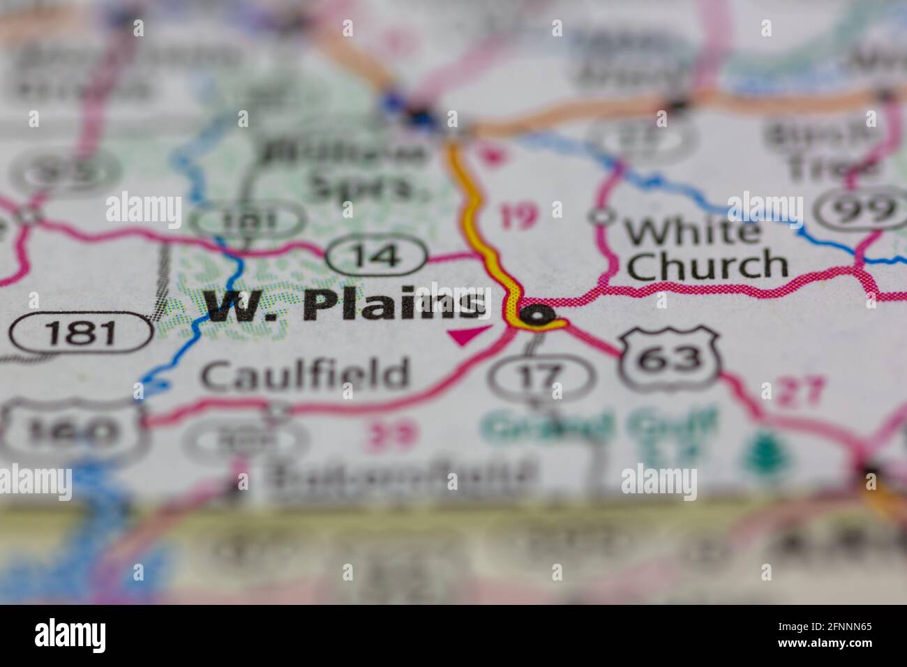 West plains missouri on a map hires stock photography and images Alamy