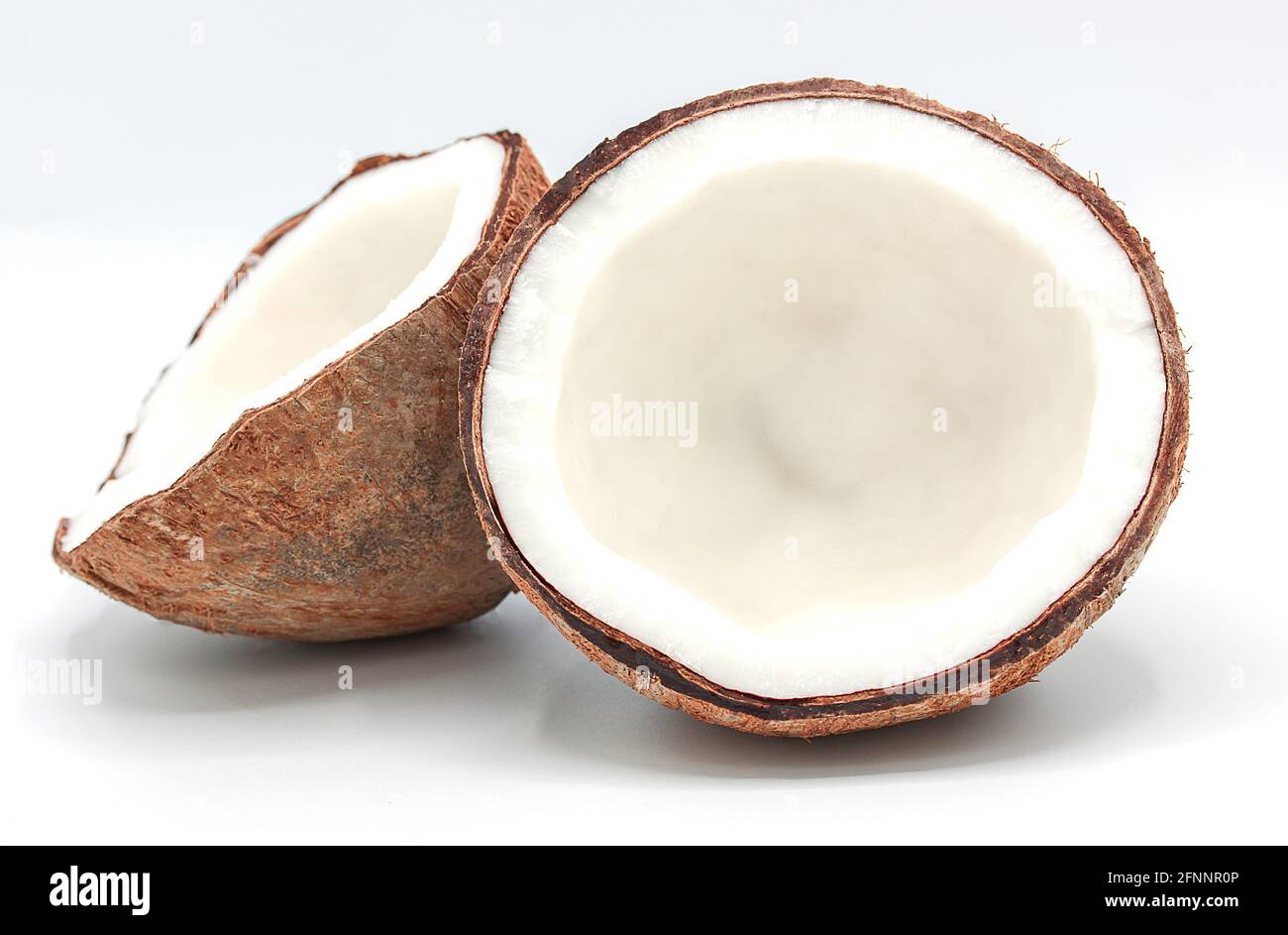 coconuts isolated on the white background Stock Photo