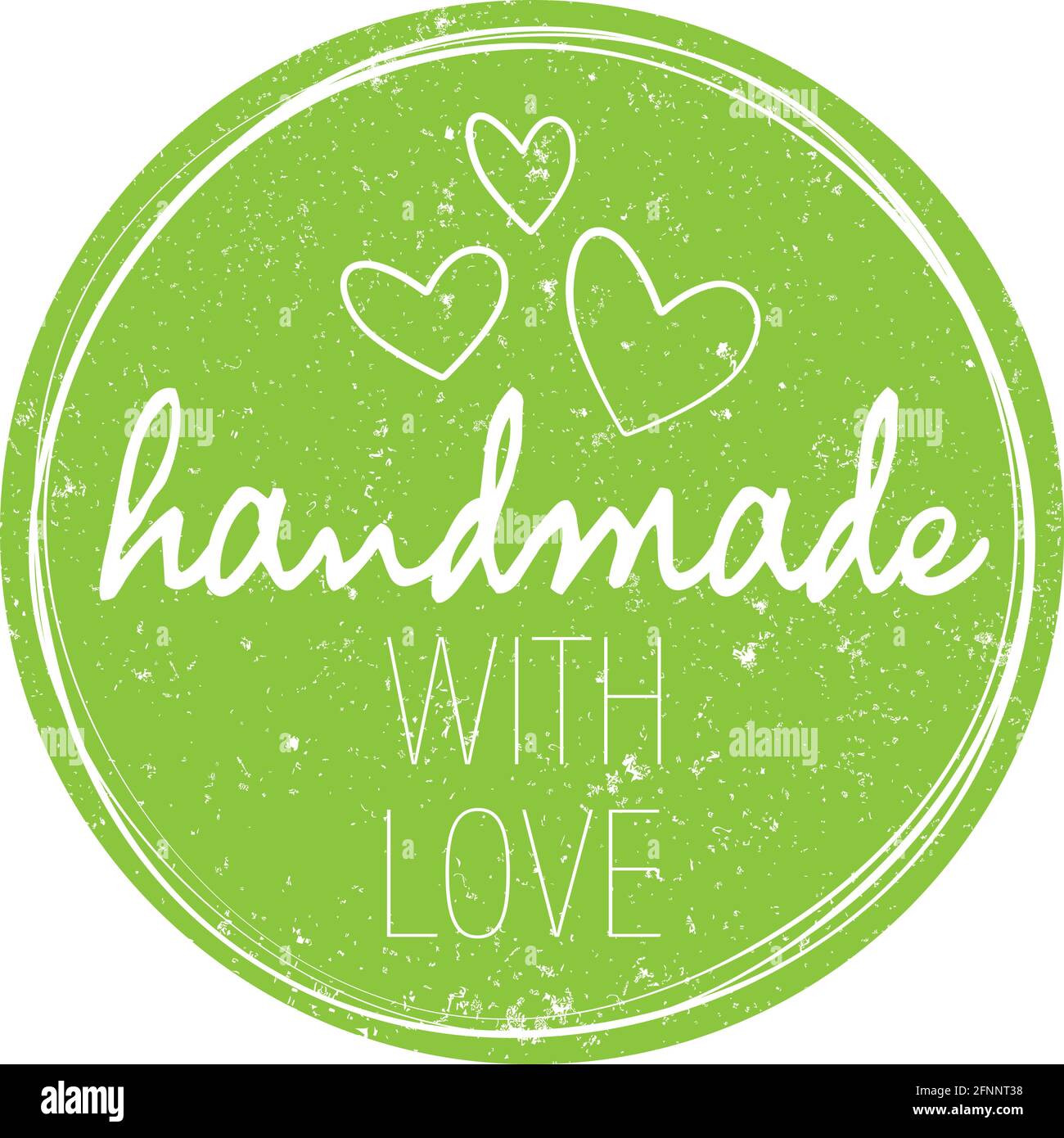 Handmade Label - Green Handmade Label - Green