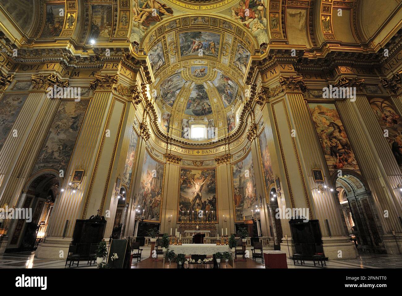 Italy, Rome, basilica of Sant’Andrea della Valle Stock Photo