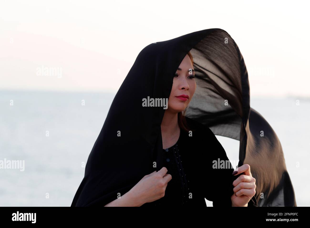 Woman viel muslim hi-res stock photography and images - Alamy