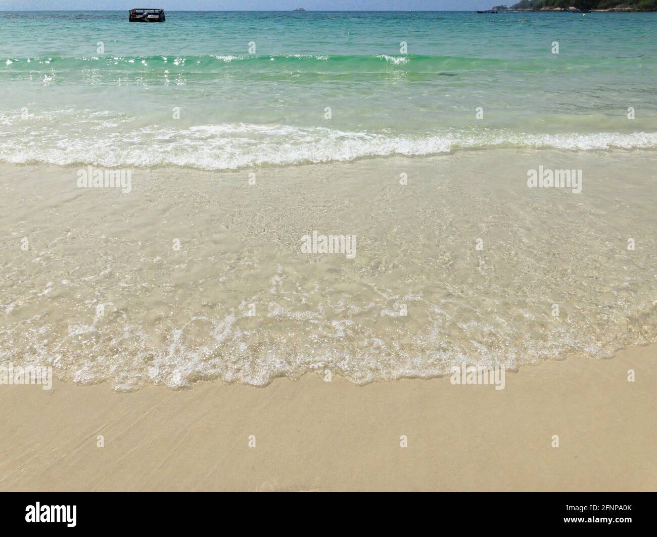 Tropical Paradise Beach wave for Resort Stock Photo Alamy