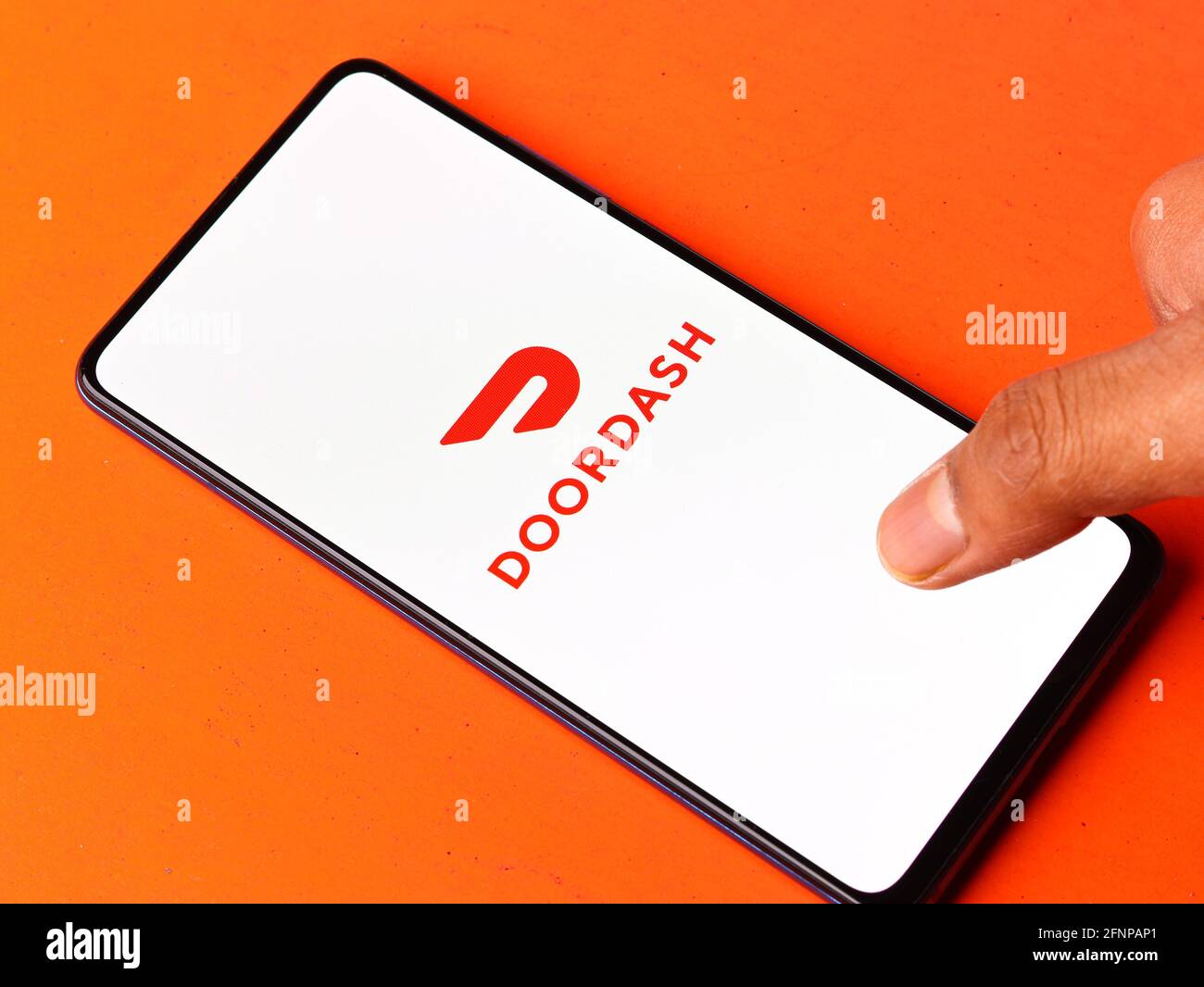 pix Doordash Logo 2021 alamy