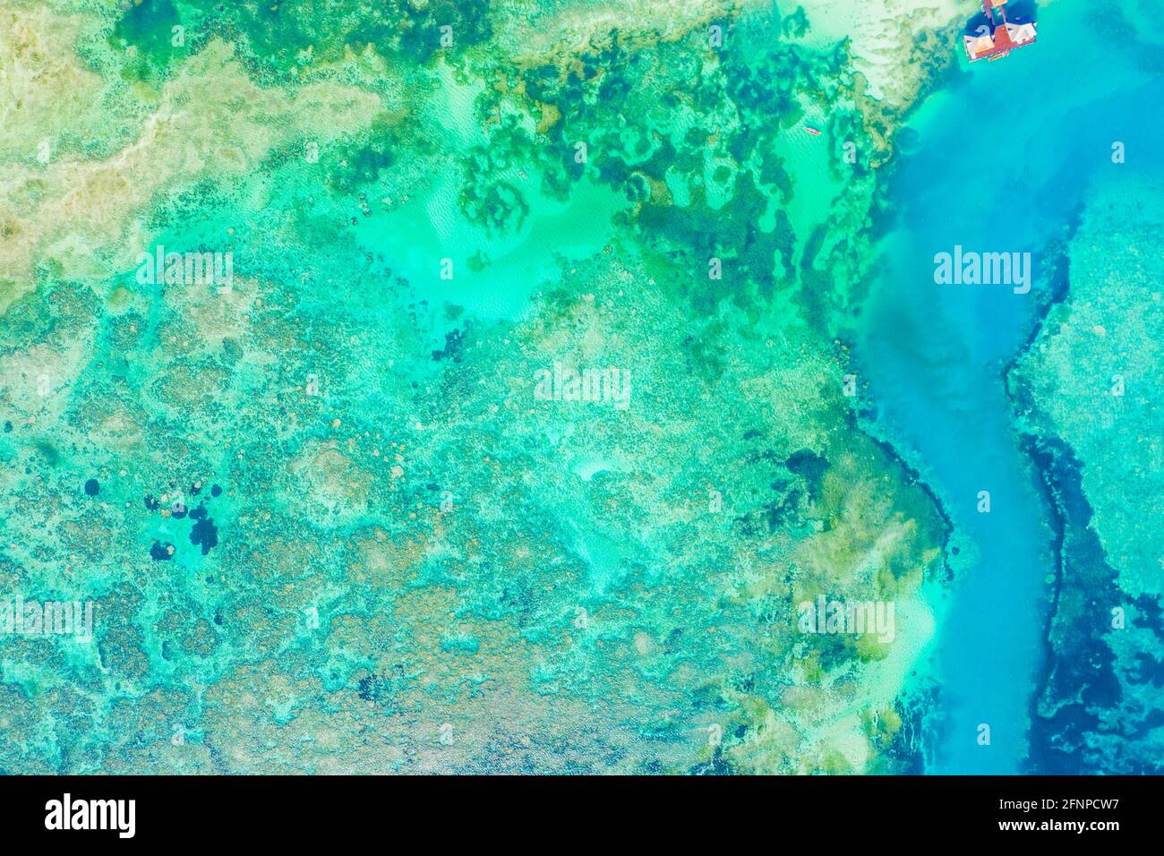 Aerial view to ocean waves. Blue water background. Dramatic colors ...