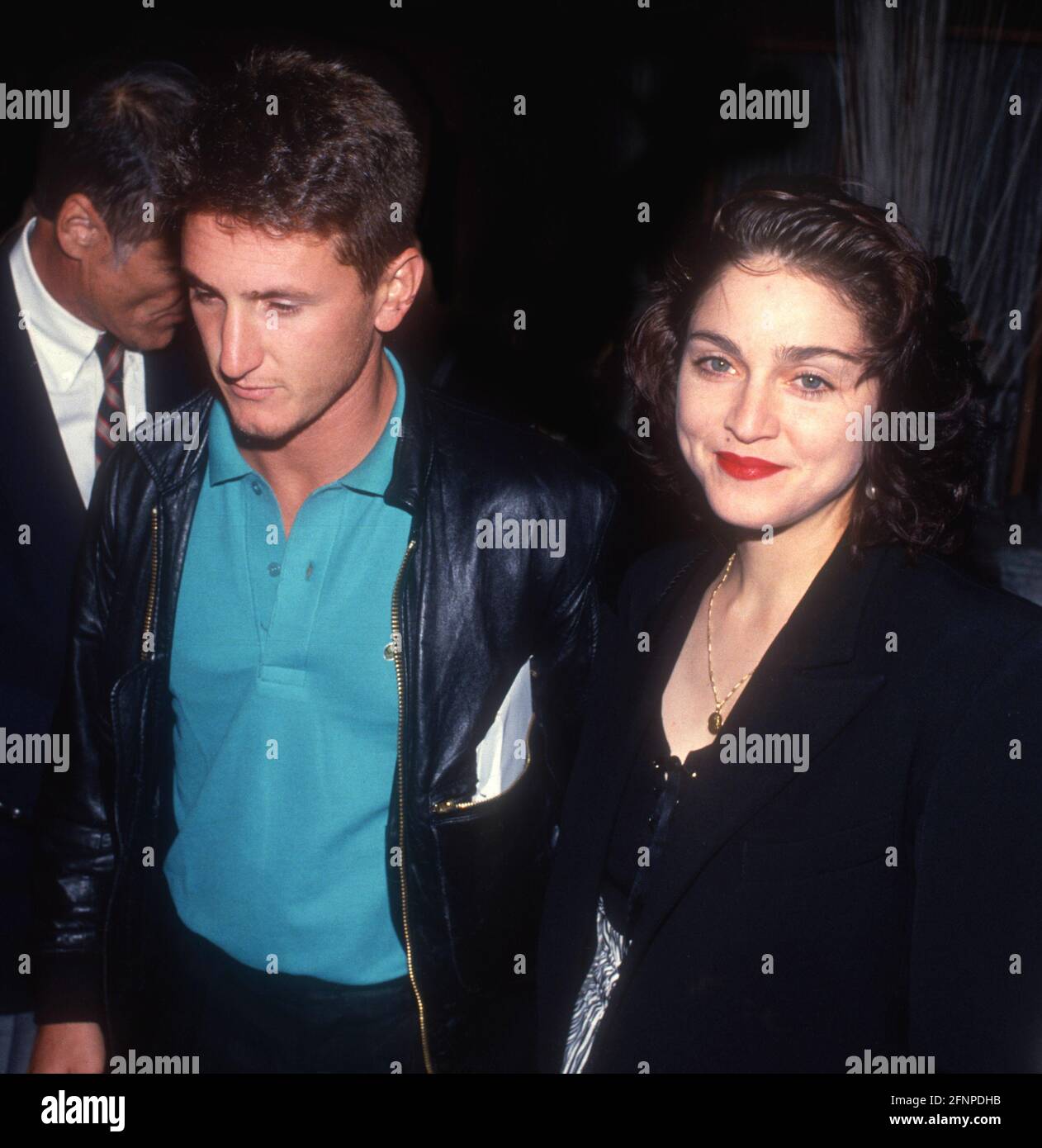 Sean Penn Madonna 1990Photo By John Barrett/PHOTOlink / MediaPunch Stock Photo