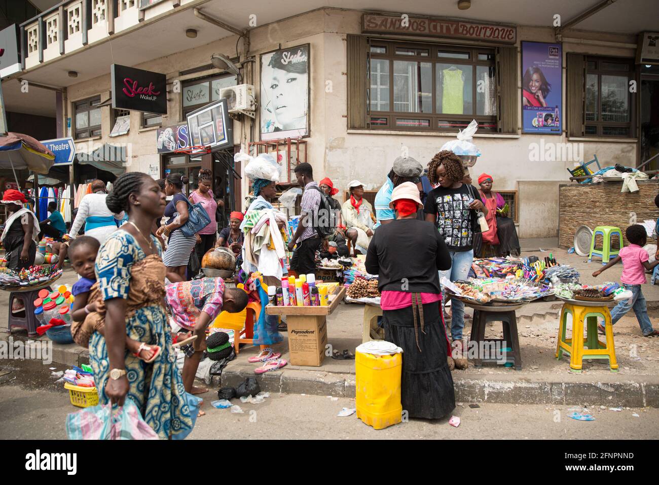 Ghana, West Africa West Africa Stock Photo