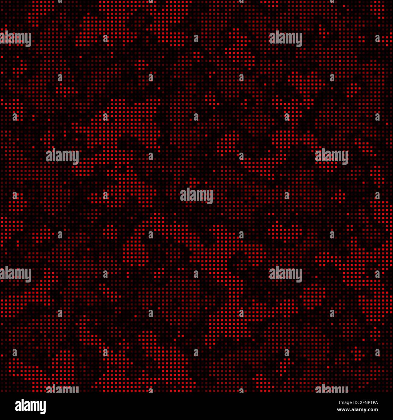 Abstract Pixel Texture with Squares for Banner, Card, Web or Textile Prints Stock Vector