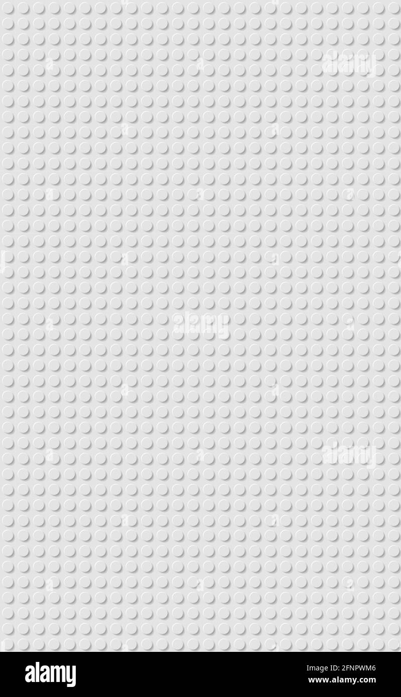 Realistic constructor, white and gray background - Vector illustration Stock Vector