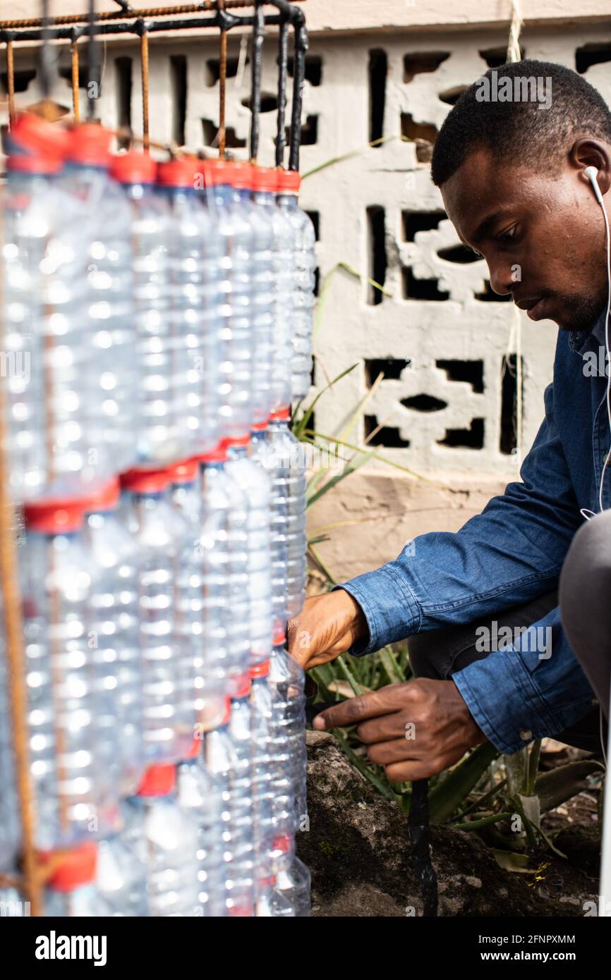 Recycling in Ghana, West Africa Stock Photo Alamy
