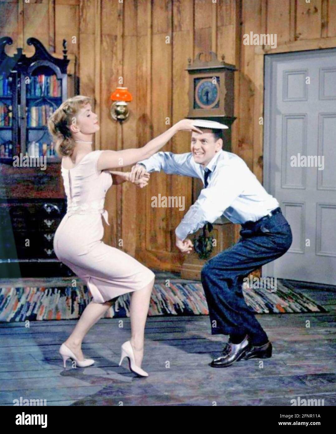 THE MATING GAME 1959 MGM film with Debbie Reynolds and Tony Randall Stock Photo