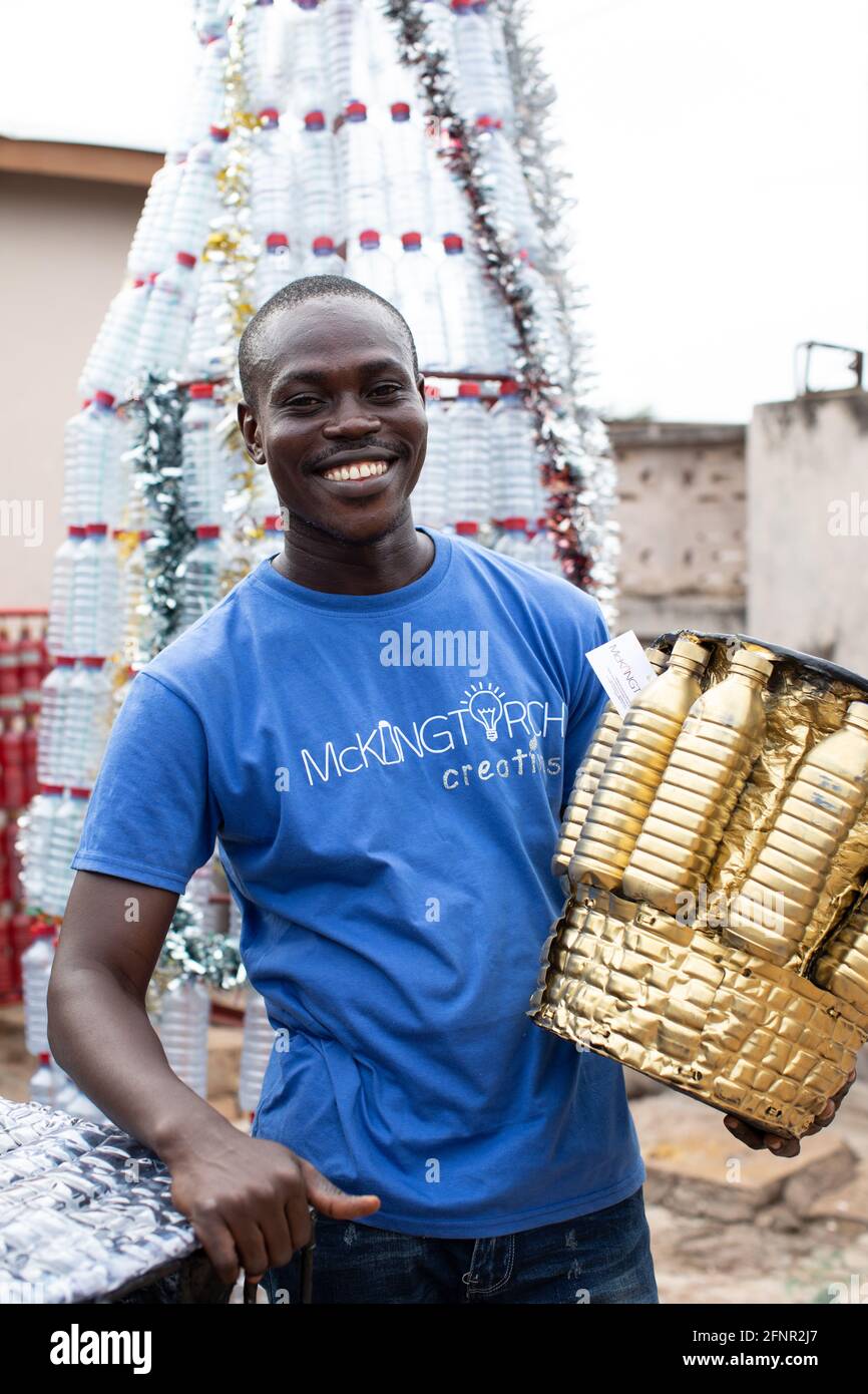 Recycling in Ghana, West Africa Stock Photo Alamy