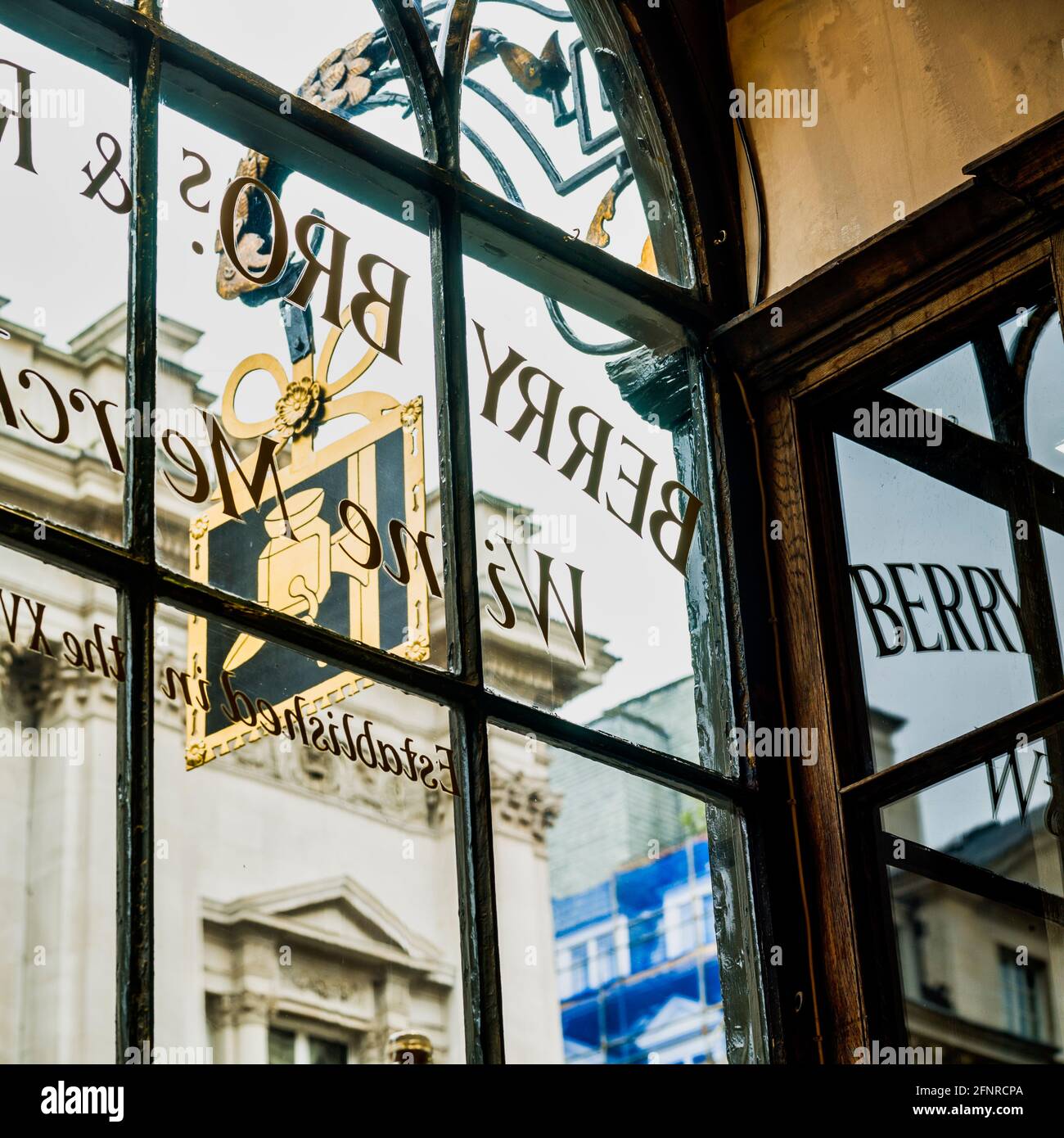 Berry Brothers and Rudd Wine Shop St. James London UK Stock Photo